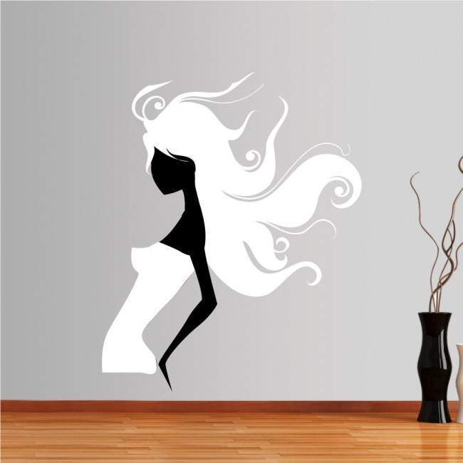 Wall stickers Fashion girl 