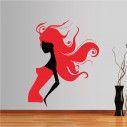Wall stickers Fashion girl 