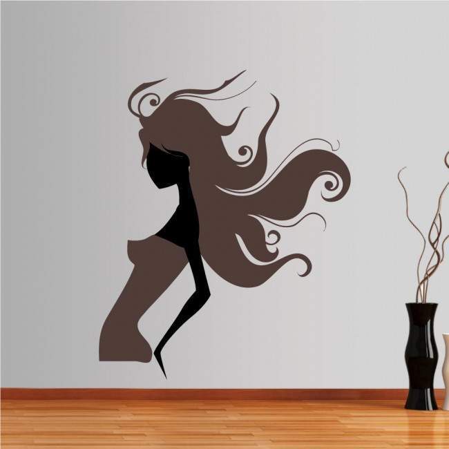 Wall stickers Fashion girl 