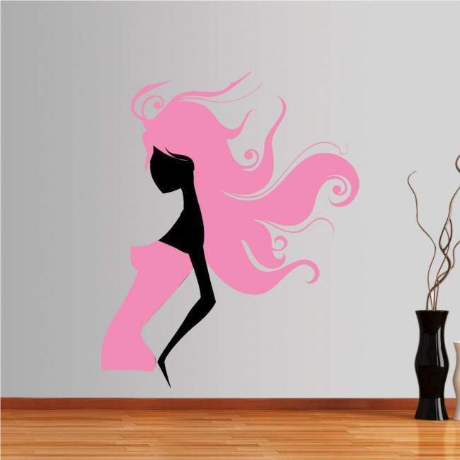 Wall stickers Fashion girl 