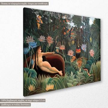 Canvas print  The dream, Rousseau 2