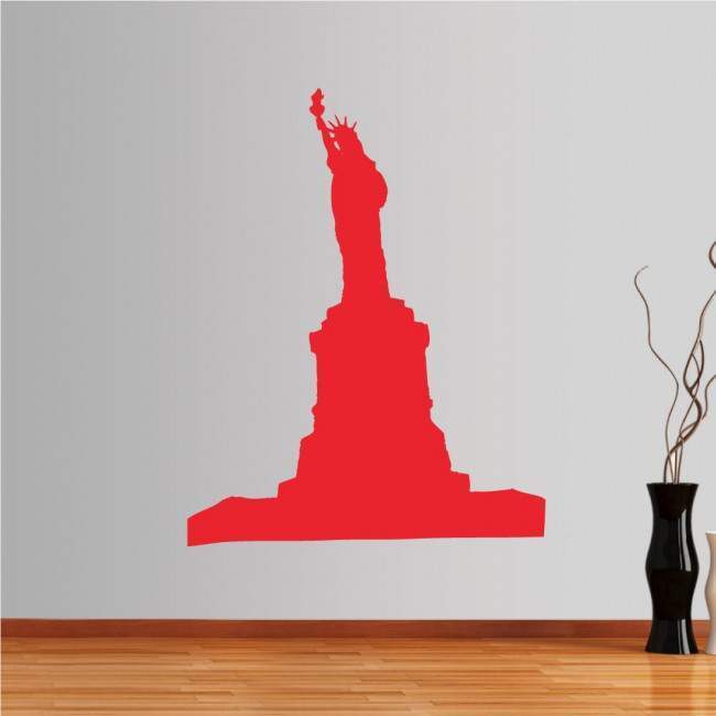 Wall stickers New York, Statue of Liberty, outline