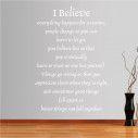 Wall stickers phrases I believe