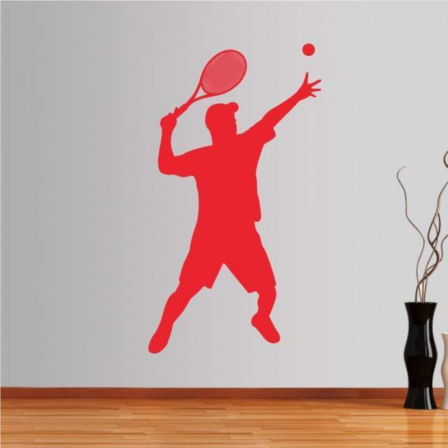 Wall stickers Tennis player