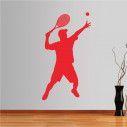 Wall stickers Tennis player