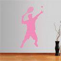 Wall stickers Tennis player