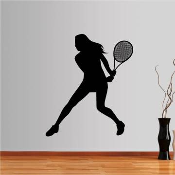 Wall stickers Woman Tennis player