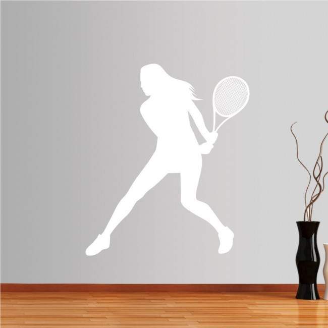 Wall stickers Woman Tennis player