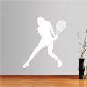 Wall stickers Woman Tennis player