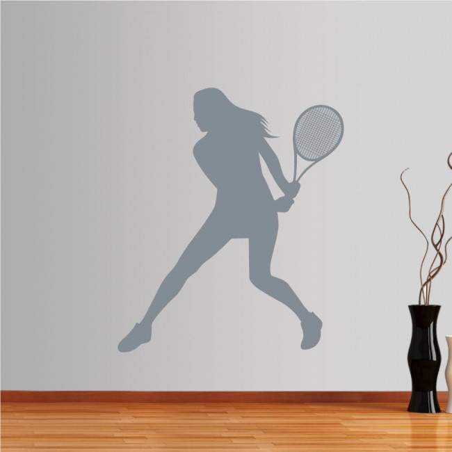 Wall stickers Woman Tennis player