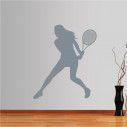 Wall stickers Woman Tennis player