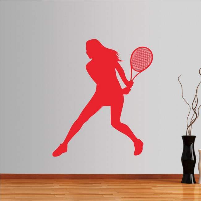 Wall stickers Woman Tennis player
