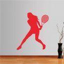 Wall stickers Woman Tennis player