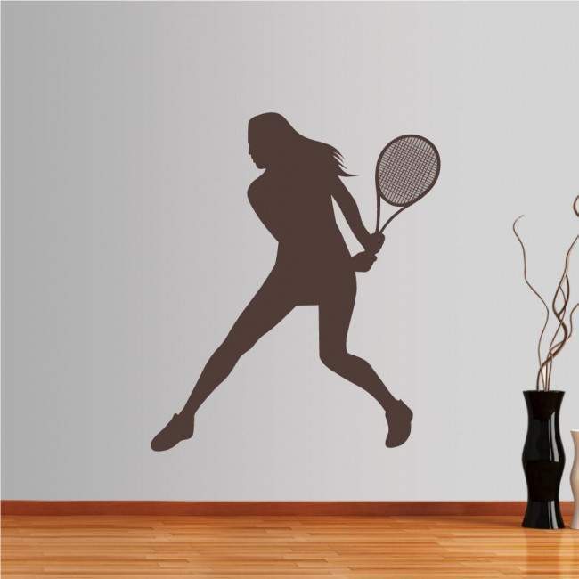 Wall stickers Woman Tennis player
