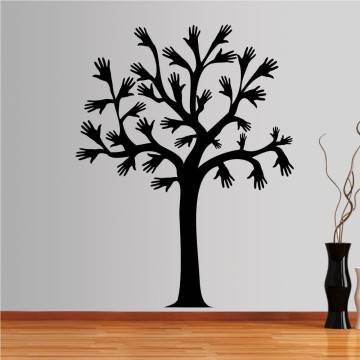 Αυτοκόλλητο τοίχου Δέντρο που χαιρετάει, Greeting tree