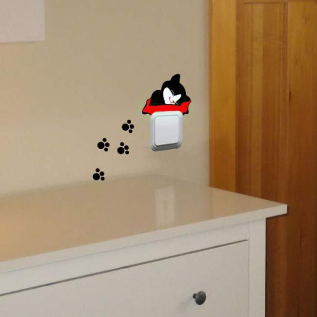 Kids wall stickers Playful kittens