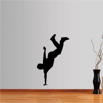 Αυτοκόλλητο τοίχου Χορευτής break dance