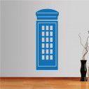 Wall stickers English phone booth