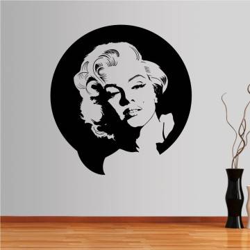 Αυτοκόλλητο τοίχου Marilyn Monroe