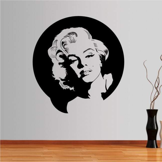 Wall stickers Marilyn Monroe