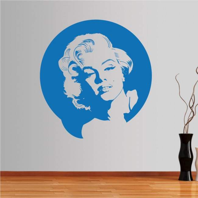 Wall stickers Marilyn Monroe