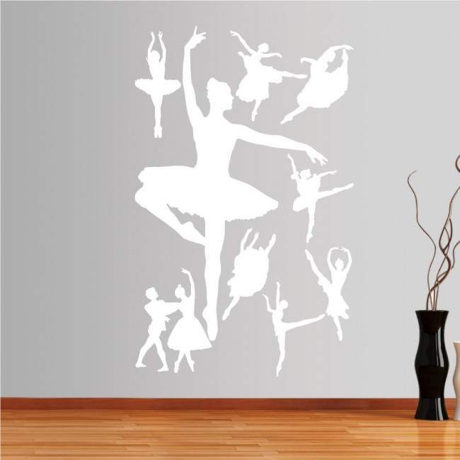 Wall stickers Ballet figure 1 