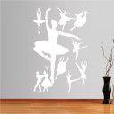 Wall stickers Ballet figure 1 