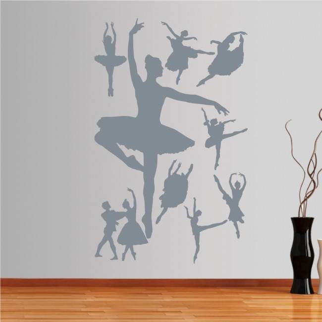 Wall stickers Ballet figure 1 