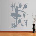 Wall stickers Ballet figure 1 