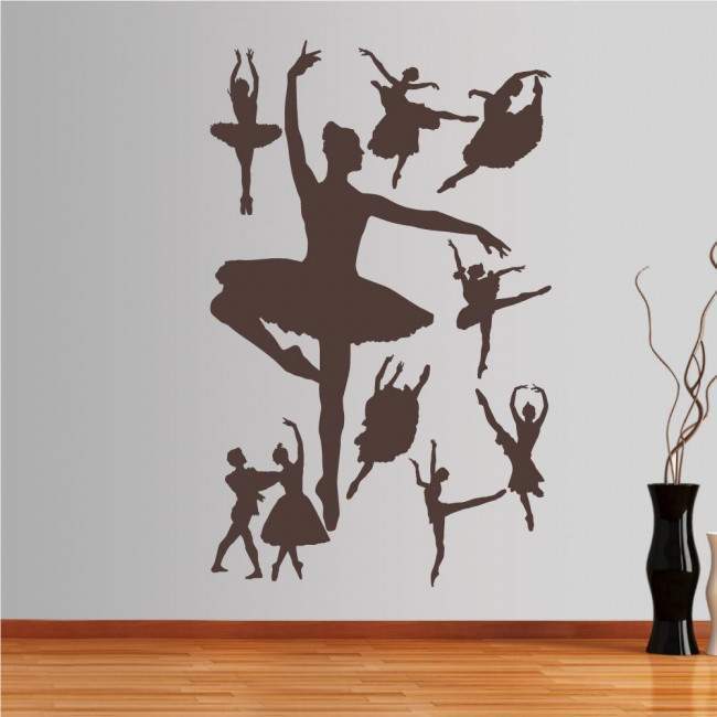 Wall stickers Ballet figure 1 