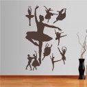 Wall stickers Ballet figure 1 