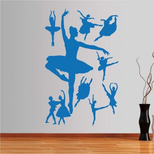 Wall stickers Ballet figure 1 