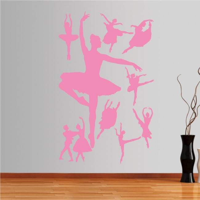 Wall stickers Ballet figure 1 
