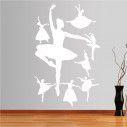 Wall stickers Ballet figure 2 