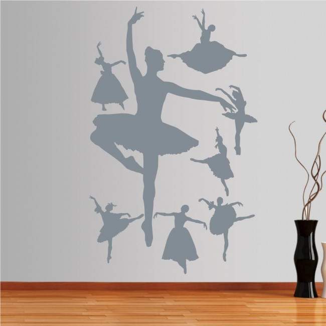 Wall stickers Ballet figure 2 