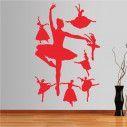 Wall stickers Ballet figure 2 