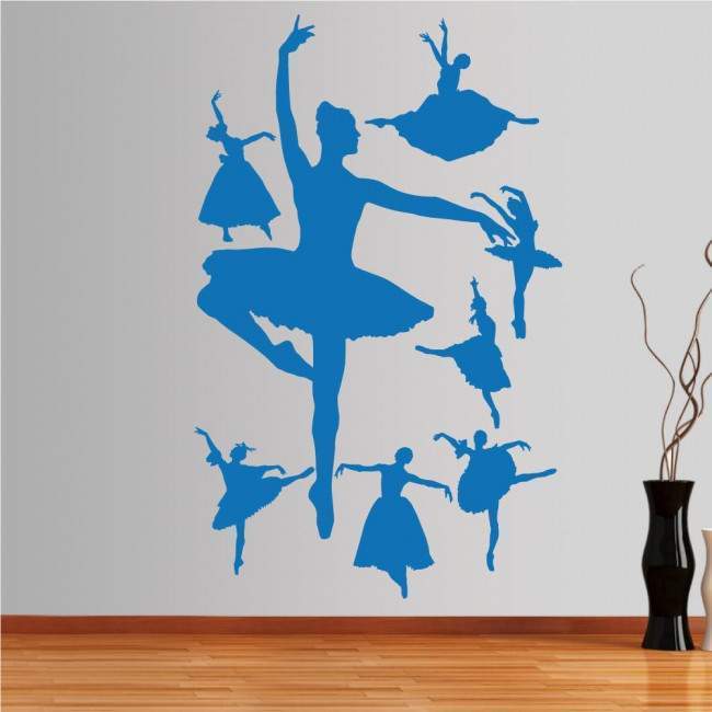 Wall stickers Ballet figure 2 