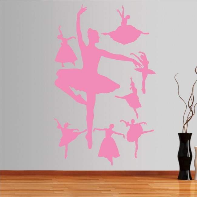 Wall stickers Ballet figure 2 