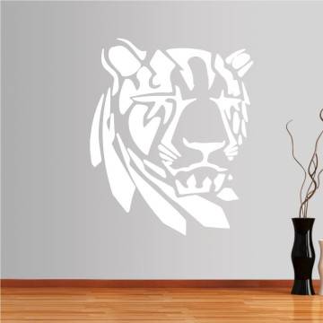 Wall stickers Tiger  (tribal lines) 2