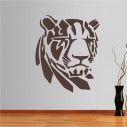 Wall stickers Tiger  (tribal lines)