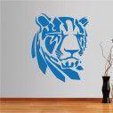 Wall stickers Tiger  (tribal lines)