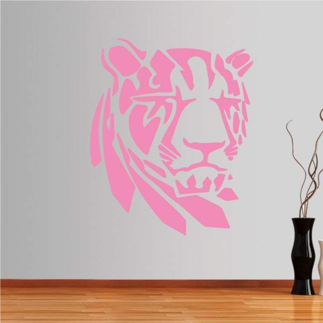 Wall stickers Tiger  (tribal lines)