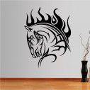 Wall stickers Horse (tribal lines)