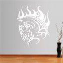 Wall stickers Horse (tribal lines)