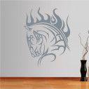 Wall stickers Horse (tribal lines)