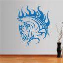 Wall stickers Horse (tribal lines)