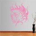 Wall stickers Horse (tribal lines)