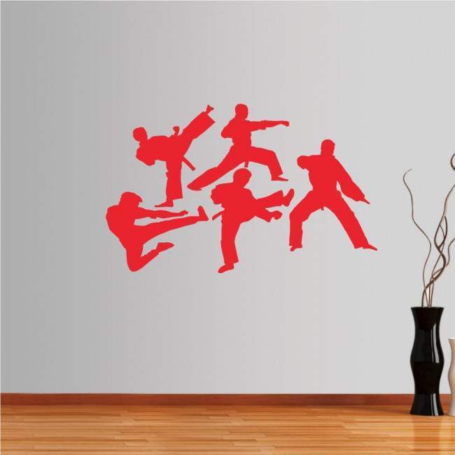 Wall stickers Martial arts collection