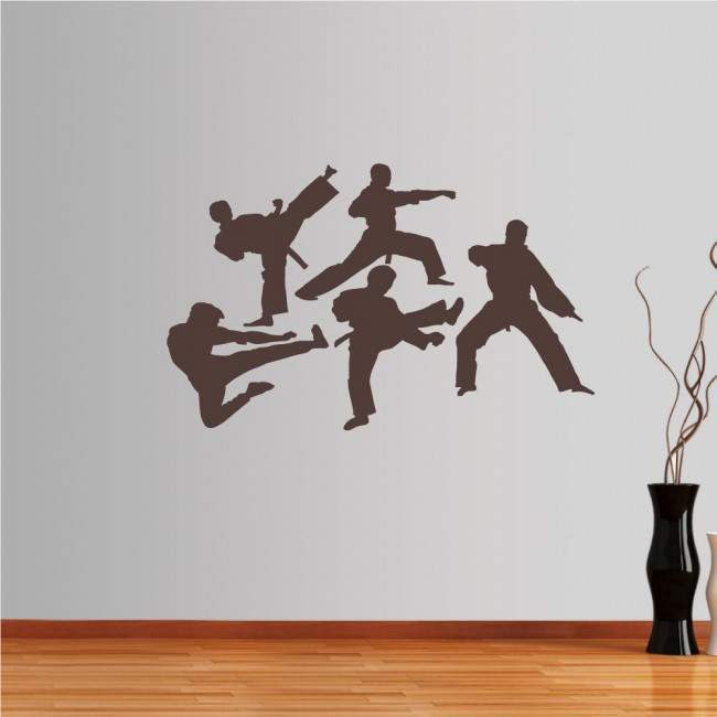 Wall stickers Martial arts collection