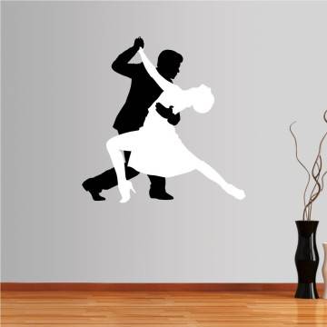 Wall stickers Couple dancers 2